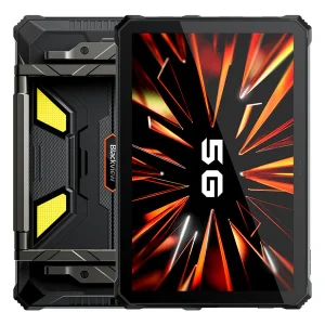 Blackview Active 12 Pro 5G Projector Rugged Tablet (12GB+256GB/16GB+1TB) w/ 11" FHD+ Display MediaTek Dimensity 7300 108MP Camera & Built-in Camping Light